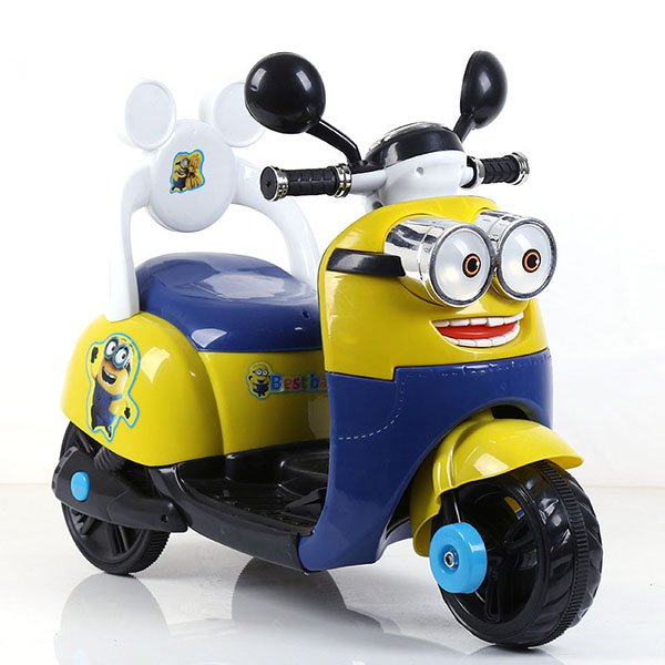 Minion Electric Baby Motorcycle